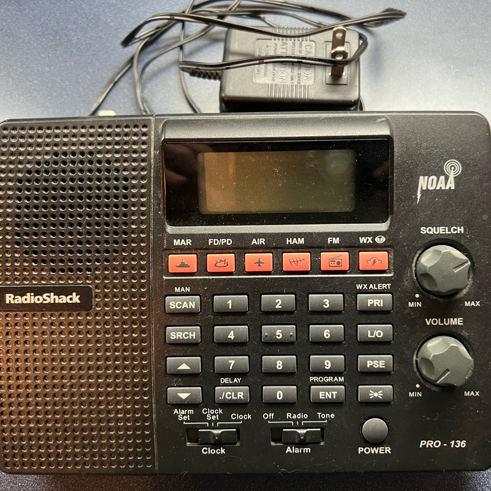 RadioShack Police Scanner Pro136